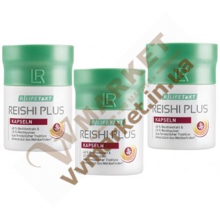 Рейши плюс (Reishi plus), набор из 3 шт 30 капсул с доставкой  вся Украина